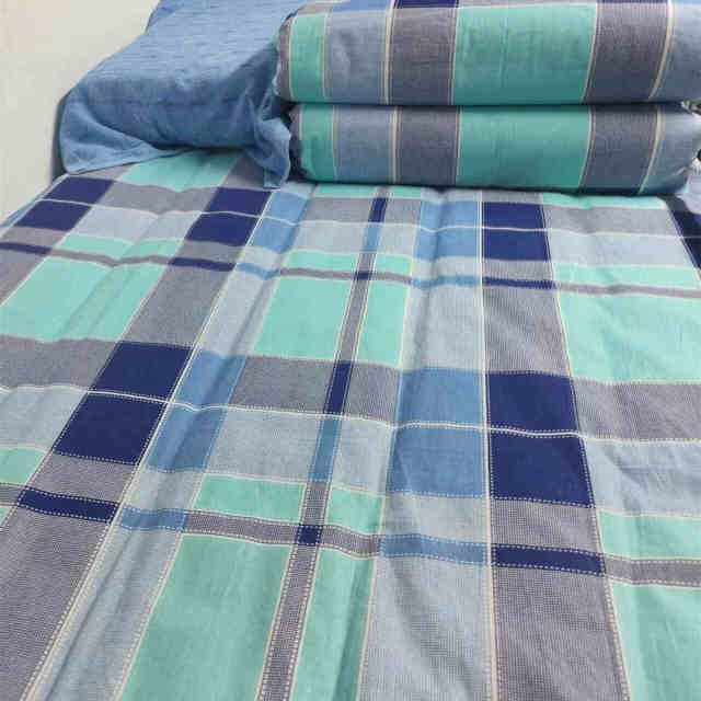 Disposable bed sheets Junior high school students college students start school for boys and girls dormitories pure cotton three-piece set