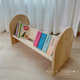 Korean ins children's desktop bookshelf study small bookcase picture book shelf magazine rack reading corner book storage shelf