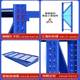 Shelf shelf multi-layer storage warehouse home storage room balcony storage supermarket express cargo iron rack