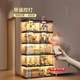 Bookshelf shelf floor-to-ceiling wall corner children's door dustproof living room display multi-layer storage household bookcase