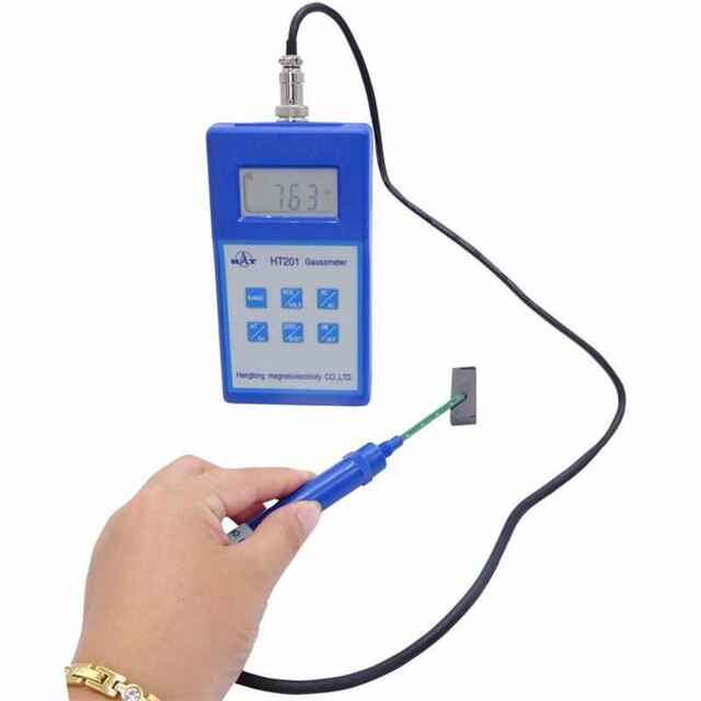 Shanghai Hengtong AC-DC Gauss meter HT201 millitesla meter Strong magnet magnetic field measurement instrument 20000GS