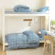Class A wash cotton bed three-piece set bed cover for college students, freshmen and high school boys dormitory bed sheets