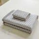 Summer ice silk cool mattress 2024 new iced bean bed sheet three-piece set air-conditioning mat cool mat machine washable