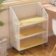 Tableside bookshelf shelf floor-standing movable office workstation desk storage student classroom dormitory small bookcase