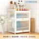Kitchen drain dish rack wrought iron multi-layer cabinet door storage rack dustproof moisture-proof seasoning bottle storage rack