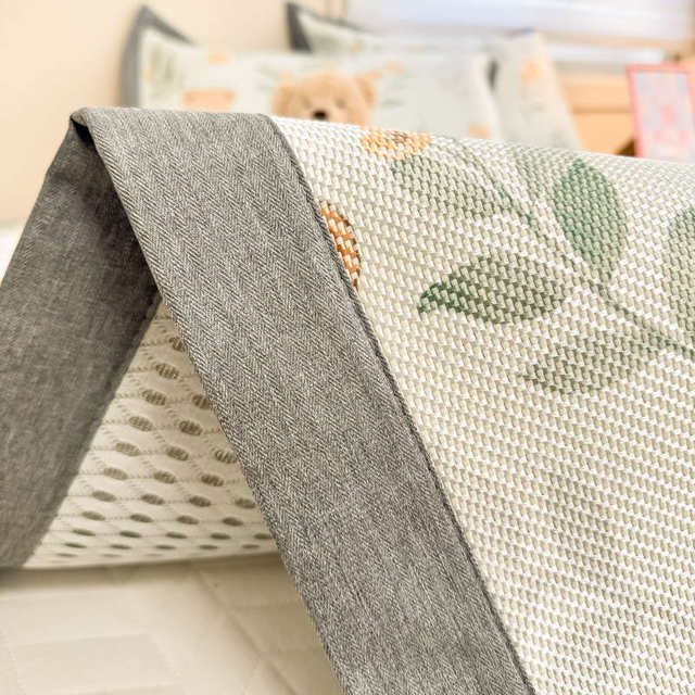 Class A mother and baby grade summer ice silk mat machine washable bamboo mat bed sheet antibacterial rattan mat summer 2024 new three