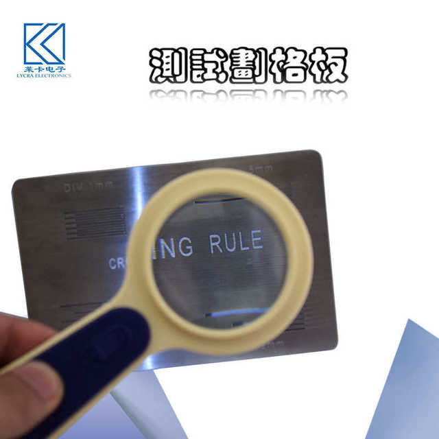 Scratch test board/SISI Grating/Scratch tester/Adhesion tester/Guide specification Scratch test board