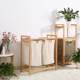 Japanese-style bathroom storage rack dirty clothes storage basket fabric bedroom dirty clothes basket household classification dirty clothes basket drawer type