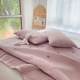 New Korean milk velvet bed cover three-piece set for winter thickened crystal velvet quilted cotton bed sheets single piece machine washable