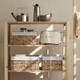 Boutique Japanese straw storage basket storage box storage box cabinet bedside desktop storage box kitchen storage dormitory