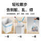 大号垃圾袋抽绳式家用加厚收纳客厅厨房抽拉绳自动收口手提塑料袋