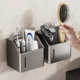Bathroom suction cup storage rack bathroom without punching wall hang toilet wall storage box rack wall waterproof balcony