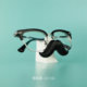 Glasses storage rack display rack office desk glasses store display decoration bedside ornament creative stand silicone decoration
