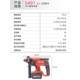 No multifunctional power tool electric pick brush industrial grade 1 has light 5 charging electric hammer lithium battery impact drill type 40