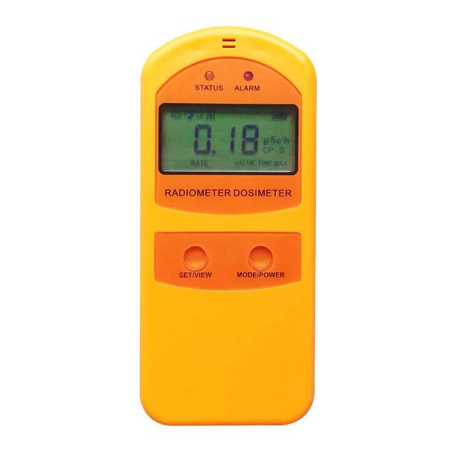 Genuine nuclear radiation detector iodine 131 discharge radiation instrument ejection gege counter personal dosage report