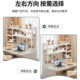 Desktop hole board bookshelf storage shelf home office desk desk multi-layer iron table student computer desk