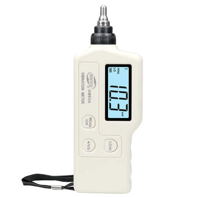 仪振动机械gm63a数字  震动表振测  巡检智仪 测试仪benetech 标