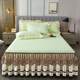 Removable bed skirt latex cool mat ice silk mat three-piece mat summer cool mat sheet bed cover summer air conditioning mat