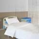 Three-piece set of hotel, nursing home, hospital clinic single bedding white thickened sheets, quilt covers, pillowcases, full cotton