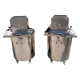 Small gypsum mixer self-leveling conveying pump bathroom backfill floor heating insulation mixing bucket cement foaming machine