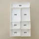 Simple household drawer built-in partition storage box desk cabinet sorting box cabinet multi-function storage box