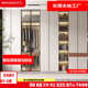 Dongguan whole house custom factory simple modern swing door wardrobe custom bookcase tatami ENF grade PUR edge seal