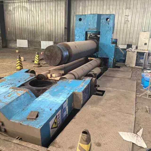 Fully automatic mechanical plate rolling machine 60*3000 hydraulic upper roller mechanical round rolling machine semi-automatic plate rolling machine