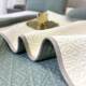 Thai latex cool mattress sheet mattress three-piece set washable natural rubber summer children's ice silk air conditioning mat