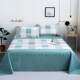 Too thick and not pilled pure cotton old coarse cloth sheet single piece cotton canvas linen mat single three-piece set summer