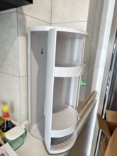 Spice Rack Wall-mounted Shelf Rack Storage Box No-drill from Yomiego