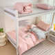 College student dormitory bed three-piece set wash cotton single bunk quilt cover bed sheet four-piece set four-season bedding 3