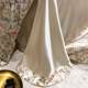 Export high-end imitation mulberry silk silk four-piece set ice-sensing silk quilt cover summer silky sheets and light luxury bedding products