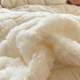 Winter Princess Style Milk Flannel Bed Four-Piece Set Thickened Rabbit Falla Suede Quilt Cover Women's Coral Flannel Bed Sheet