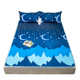 2025 new summer air conditioner ice silk mat three-piece set machine washable student dormitory single sheet mat