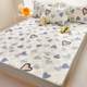 A single piece of cotton bed sheet with anti-fall mosquito net is specially designed for non-slip cotton mattresses.