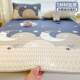 Thai ice silk latex mat three-piece set for summer washable student dormitory home sheets air conditioning mat mother and baby