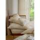 French light luxury 100s Xinjiang long velvet cotton bed four-piece set princess style Korean cotton bed sheet quilt cover bedding
