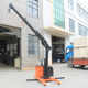Single-arm crane electric walking crane small single-arm crane European heavy duty hydraulic crane cantilever lifting tool