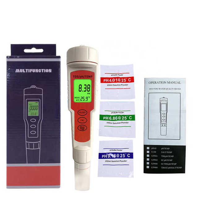 Pen test tdsph detector water pen quality wholesale portable cross-border test 3-in-1 supply manufacturer test