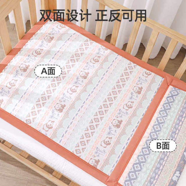 婴儿凉席六层纱布纯棉床单夏季吸汗透气儿童幼儿园专用午睡软凉席