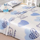 Ice silk cool mat household sheet three-piece set summer children's cool air conditioning mat high-end washable 2024