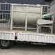 10 tons feed mixer large horizontal mixer kitchen waste stainless steel screw tape mixer