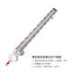 Manufacturer supplies magnetic flip plate liquid level meter liquid level meter water level meter with 4-20mA remote transmission PP liquid level meter