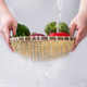 Bamboo weaving storage basket winnowing basket household sieve round bamboo products farmhouse basket fruit basket washing round vegetables