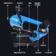 New band saw machine small multi-function household band saw vertical horizontal saw machine table saw electric metal cutting tool gold