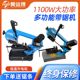 New band saw machine small multi-function household band saw vertical horizontal saw machine table saw electric metal cutting tool gold