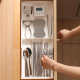 Built-in retractable storage box for drawers in kitchen chopsticks spoon cosmetics desk partition miscellaneous sorting box