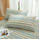 Shandong Binzhou thickened old coarse cloth sheet cool mat pure cotton 100 cotton single piece three piece set cotton linen linen old style