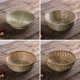 Bamboo woven fruit basket dried fruit plate bamboo basket household fruit plate steamed bun basket desktop snack basket pastry round storage basket