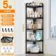 Bathroom shelf floor-standing bathroom toilet tripod storage artifact
